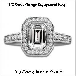 Vintage engagement rings discount