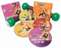 Zumba fitness total body transformation system dvd set in Delhi