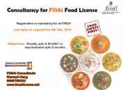 Fssai food safety license consultancy delhi-ncr, india