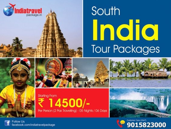 Book south india tour package at rs 14500 for 03n/04d from delhi