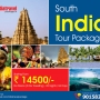 Book South india tour package at Rs 14500 for 03N/04D from delhi