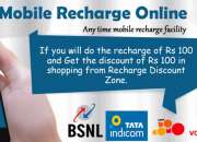 Free tata docomo online recharge services at yesbazaar.com