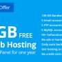 1GB Free Web Hosting with cpanel for One Year