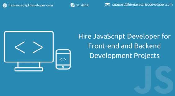 Hire javascript developer for frontend & backend development projects