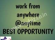 Offering work from home, part time jobs in online,govt. rigd. co. weekly pays