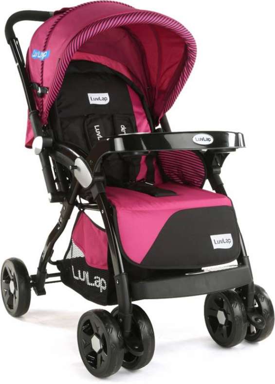 Luvlap galaxy stroller (3, pink, black)